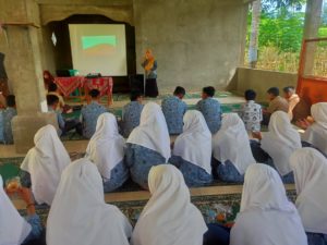 Sosialisasi P4GN di Kegiatan Pemantapan Konselor Teman Sebaya pada siswa SMP di Akabiluru