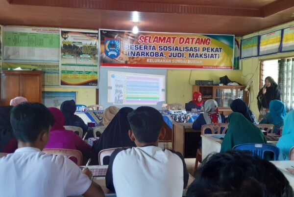 Sosialisasi P4GN di Kelurahan Sei Durian Kecamatan Latina